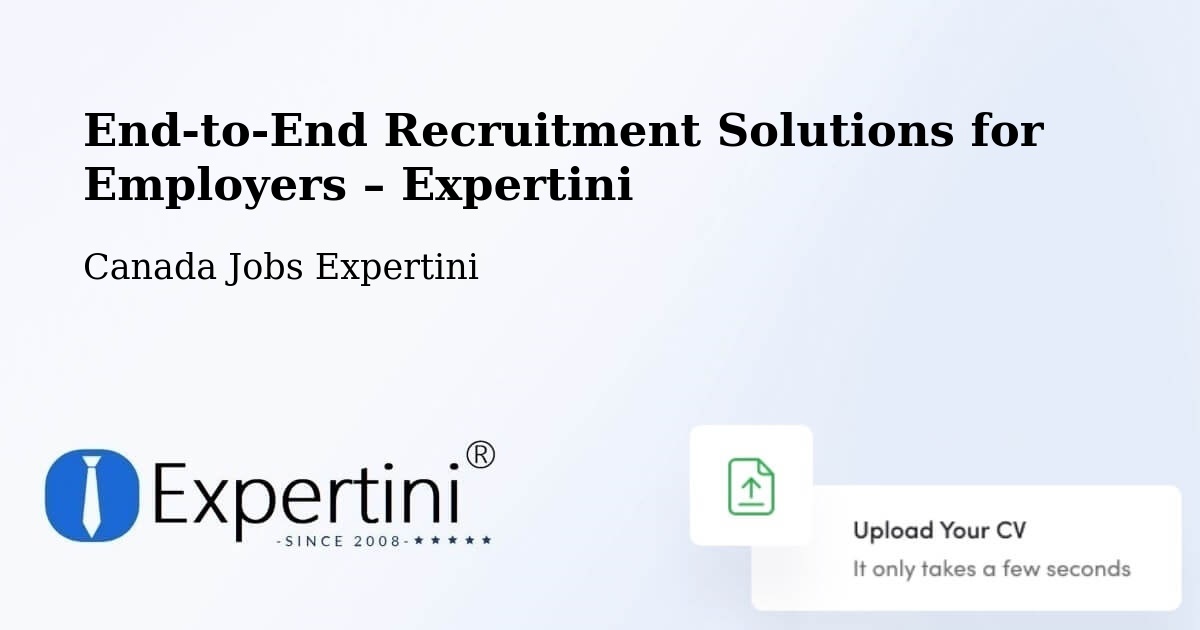 Recruitment Solutions for Employers – Cranbrook - Cranbrook, Canada Jobs Expertini