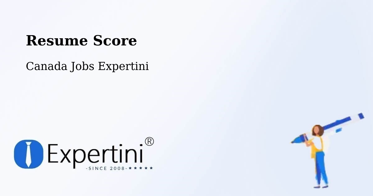 Resume Score & Job Description Match Tool – Cranbrook - Canada Jobs Expertini