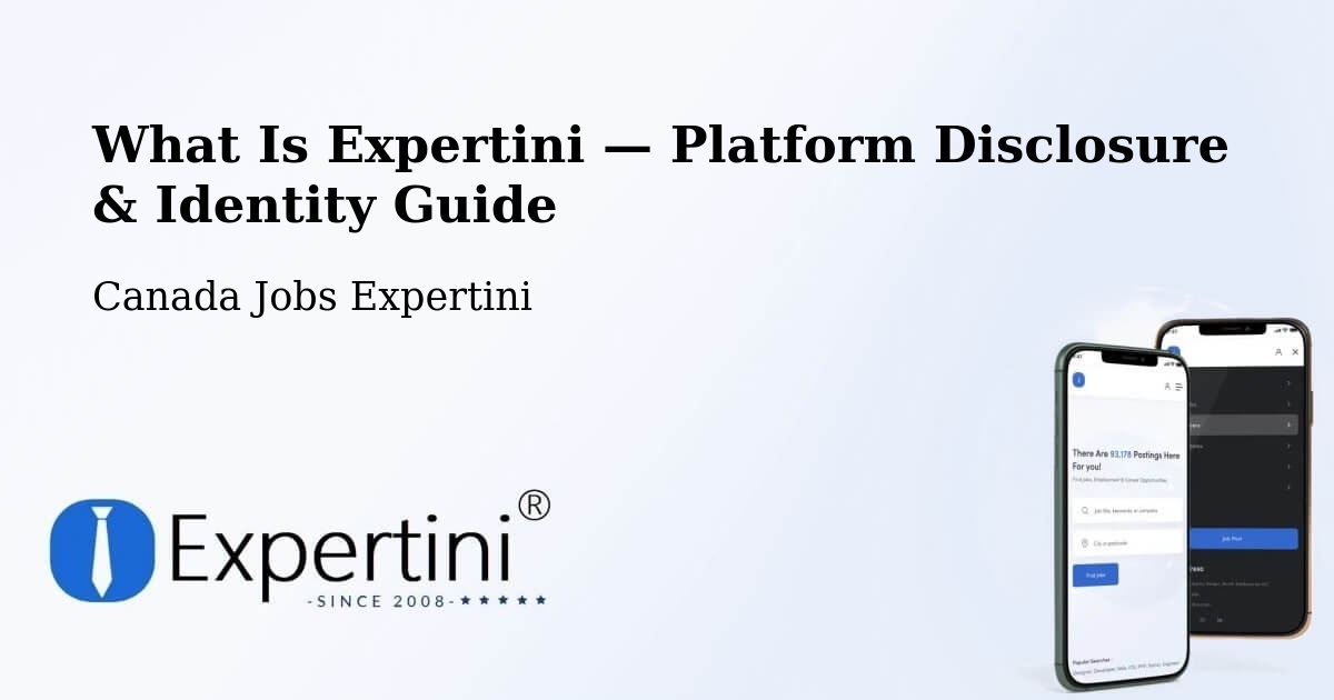 What Is Expertini — Platform Disclosure & Identity Guide – Cranbrook